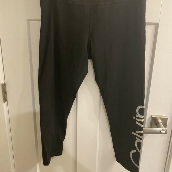 calvin klein holographic logo workout pants XL - Picture 1 of 4